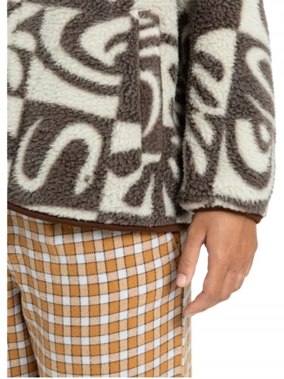 Casaco Quiksilver Chalok Sherpa Casaco Quiksilver Chalok Sherpa