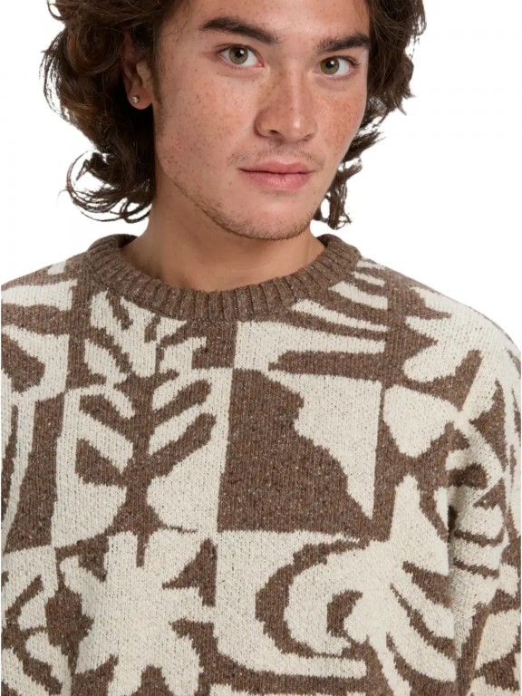 Quiksilver Hall City Jacquard Knit Sweater