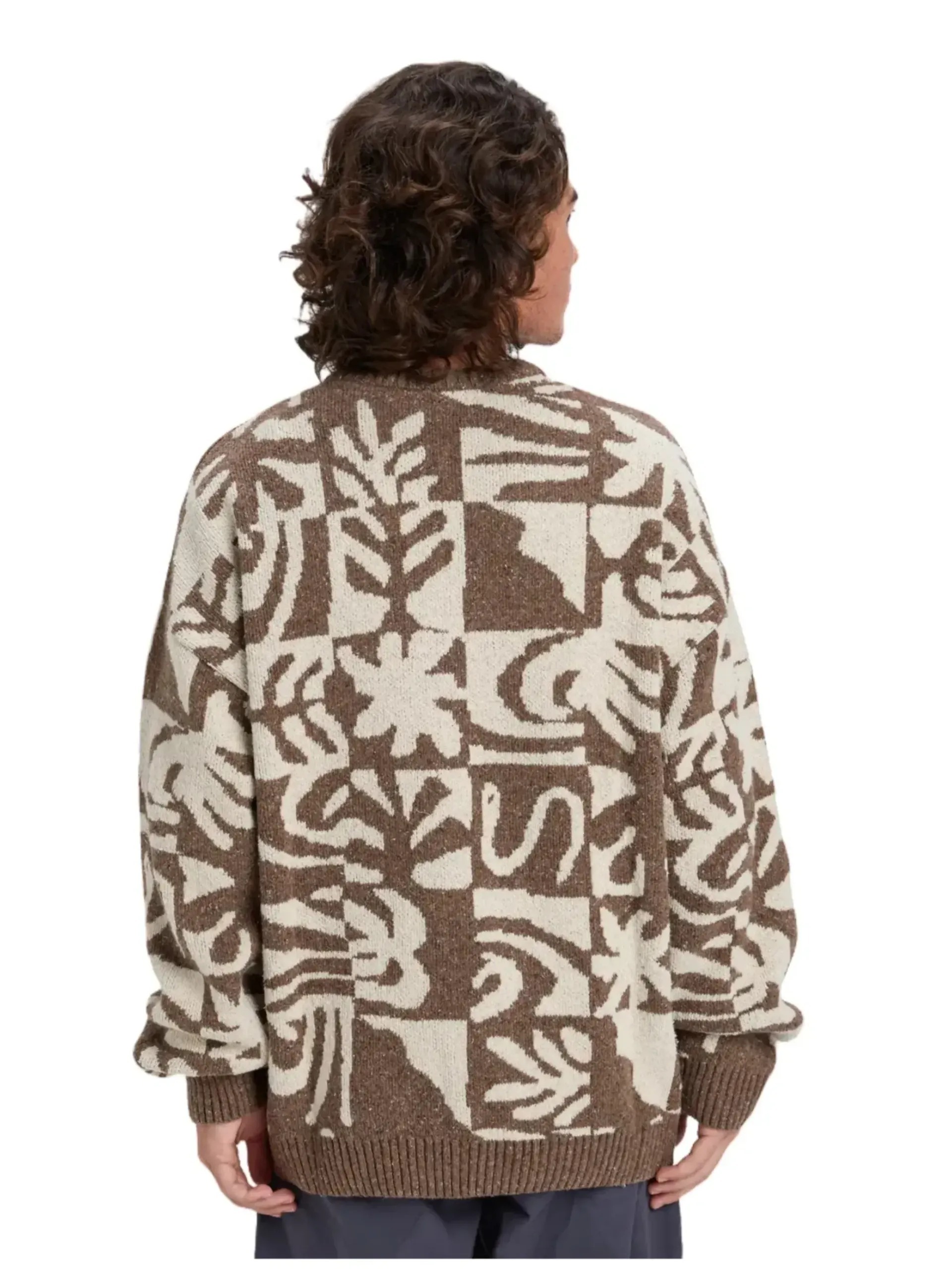 Quiksilver Hall City Jacquard Knit Sweater