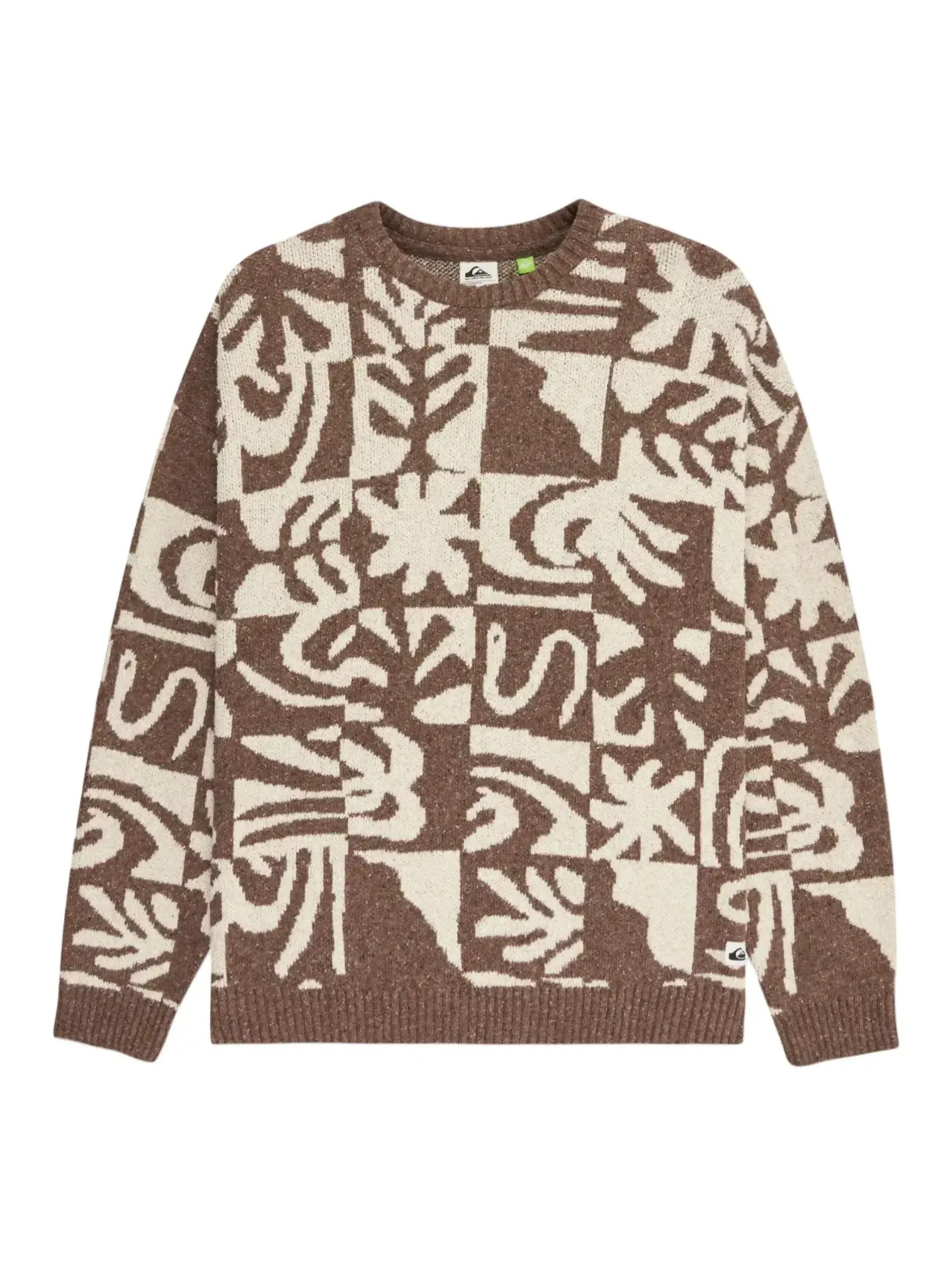 Quiksilver Hall City Jacquard Knit Sweater