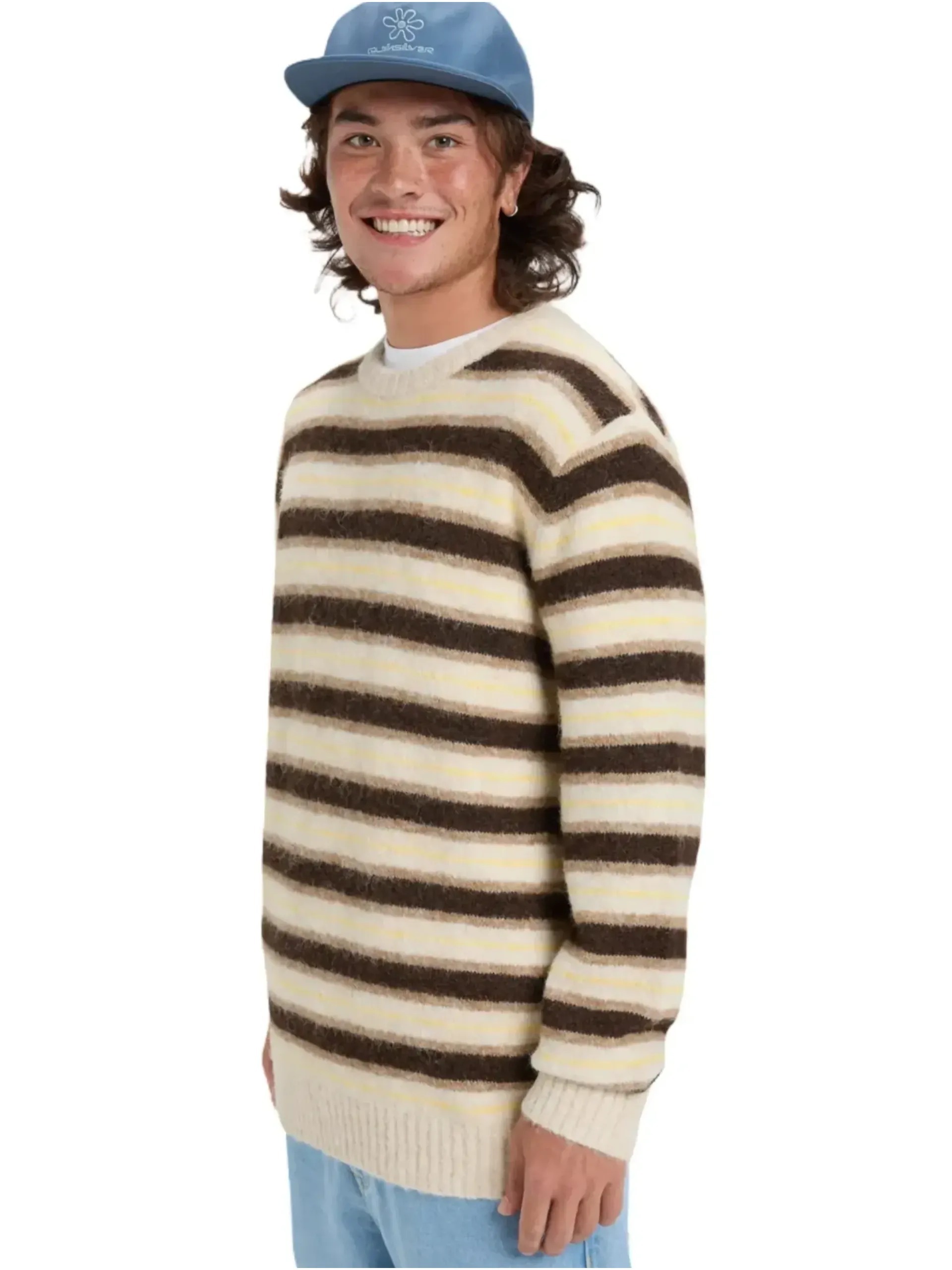 Quiksilver Lagos Striped Knit Sweater