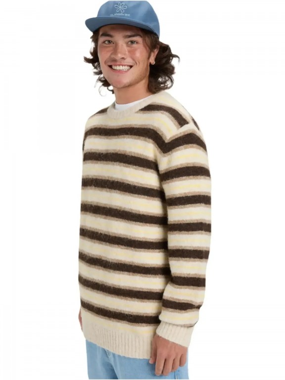 Quiksilver Lagos Striped Knit Sweater