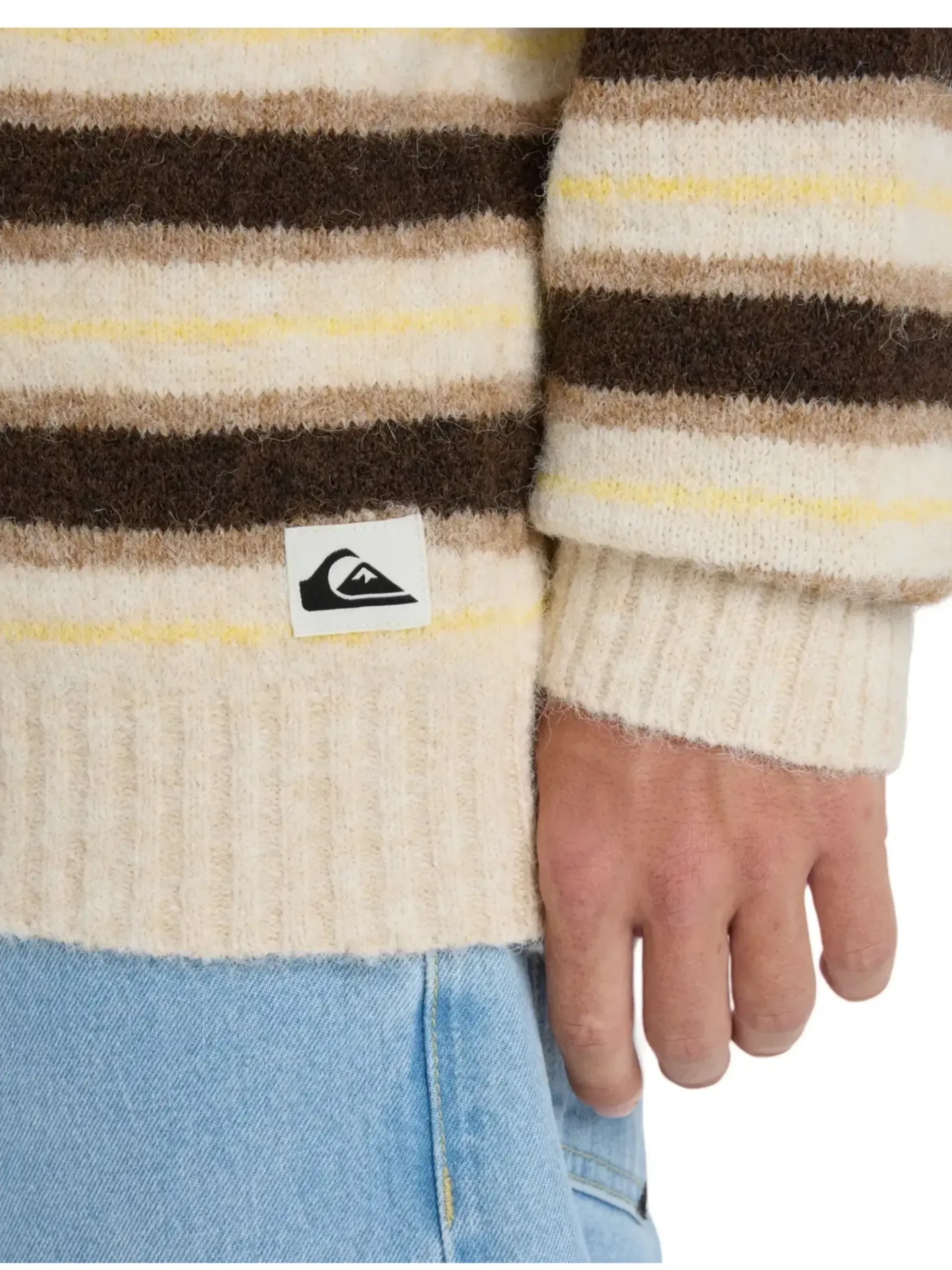 Quiksilver Lagos Striped Knit Sweater