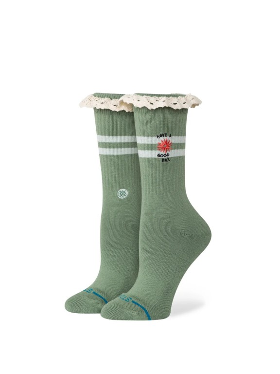 Stance Have a Good Day Crew Socks Stance Have a Good Day Crew Socks