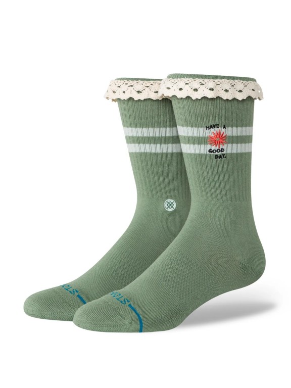 Stance Have a Good Day Crew Socks Stance Have a Good Day Crew Socks