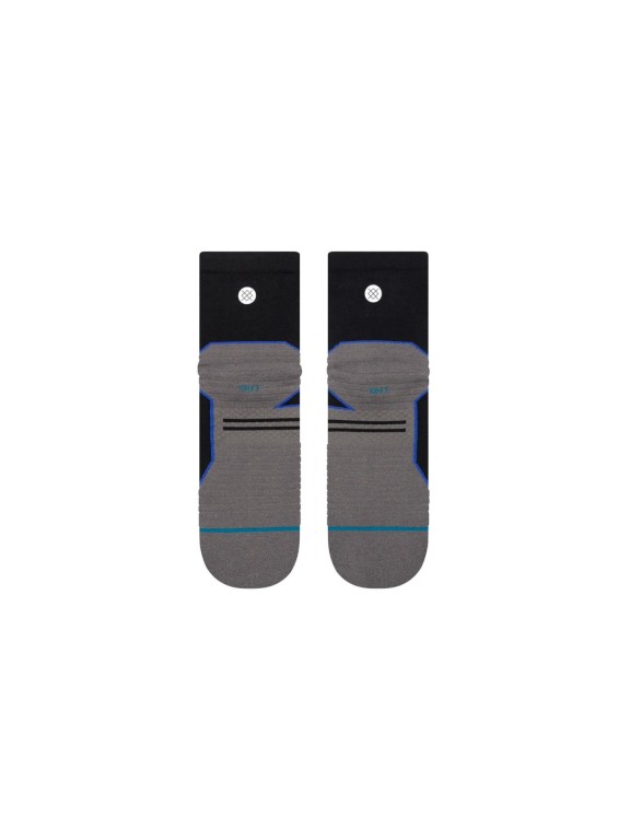 Stance Contrast Seam Light QTR Socks