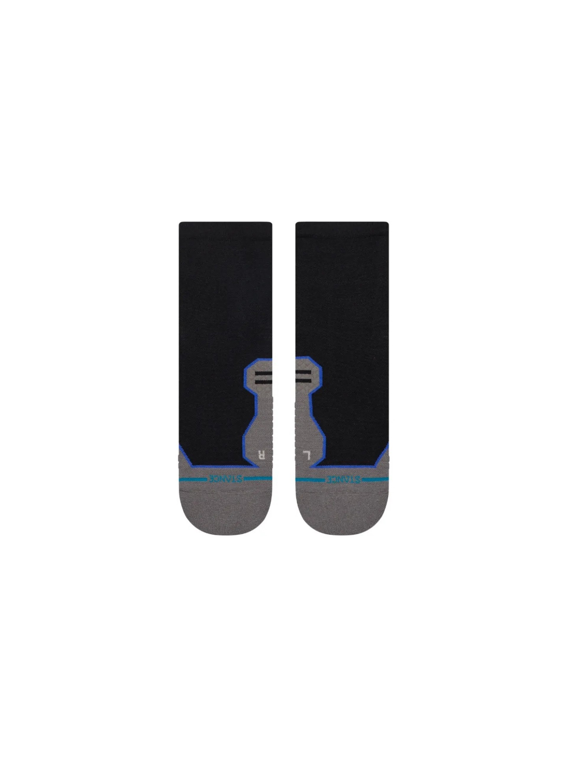 Meias Stance Contrast Seam Light QTR