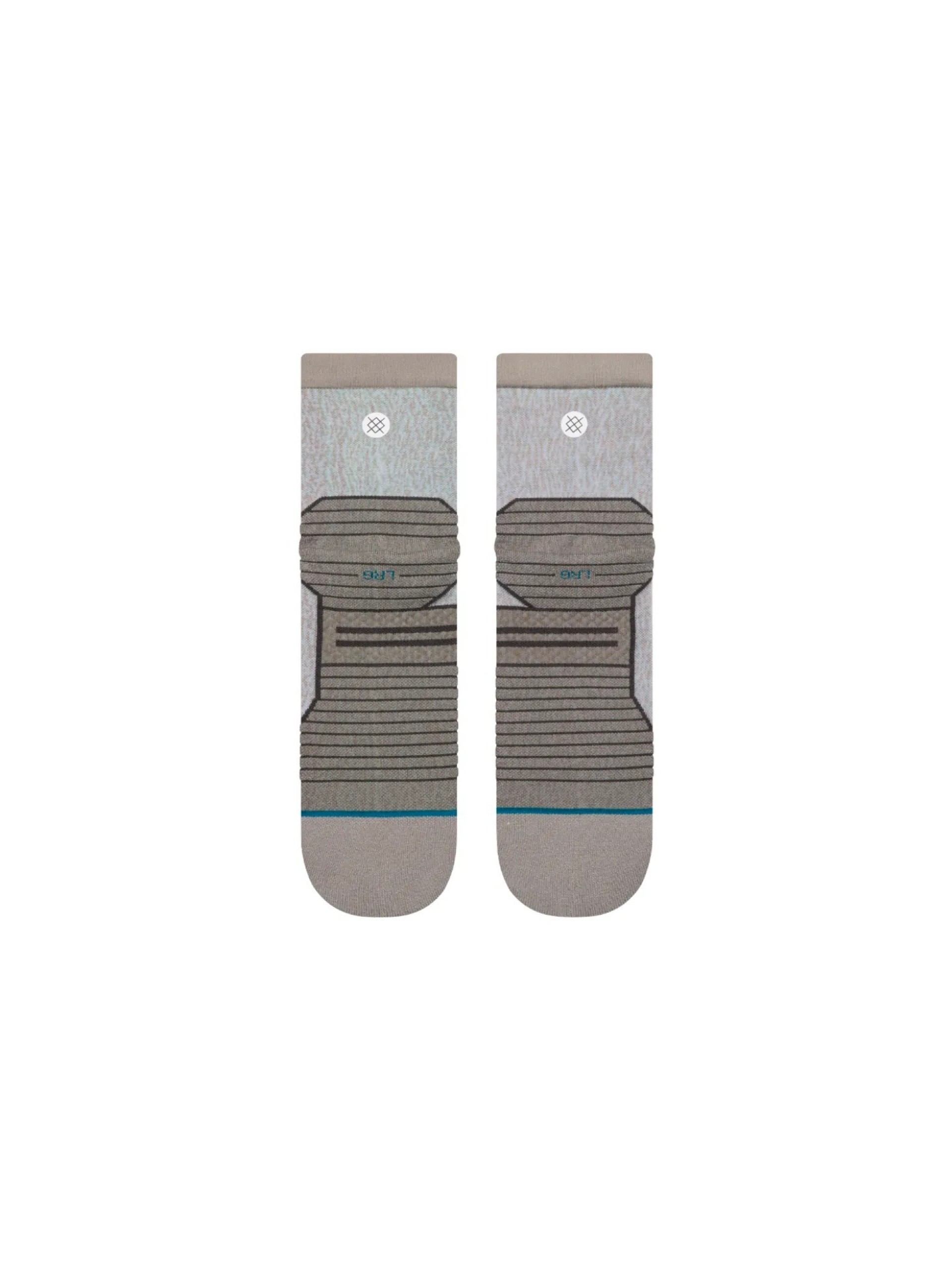 Stance Topo Light QTR Socks