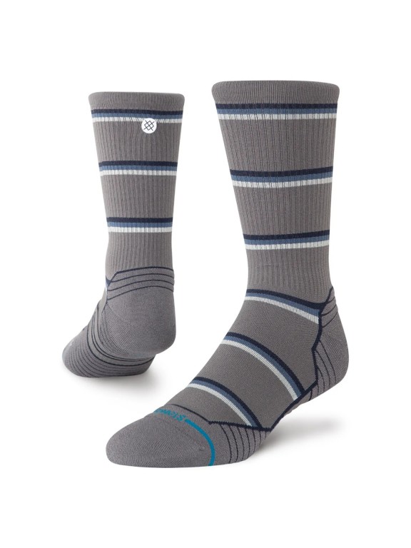 Stance Multistripe Run Ribbed Crew Socks