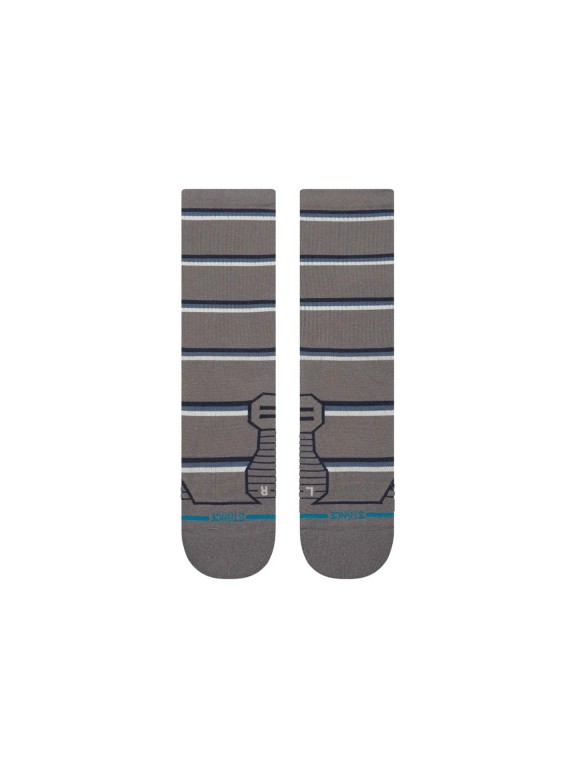 Stance Multistripe Run Ribbed Crew Socks