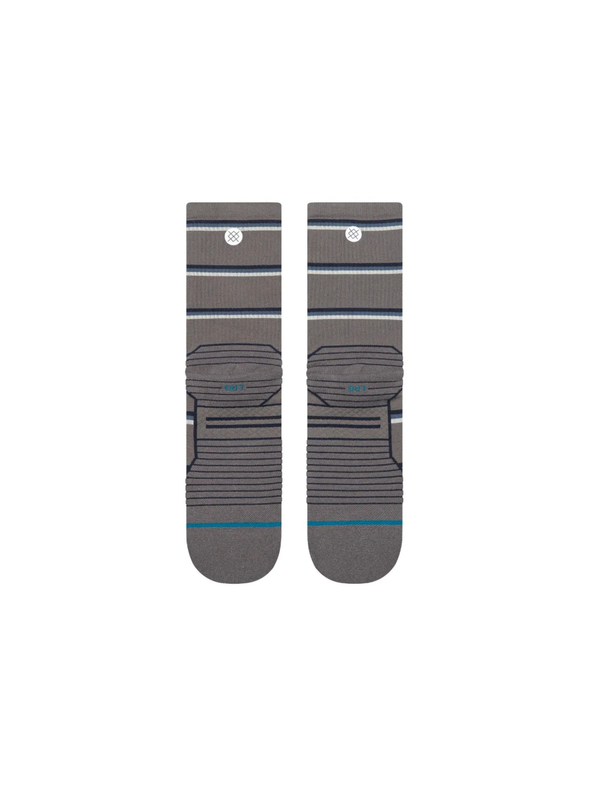 Stance Multistripe Run Ribbed Crew Socks