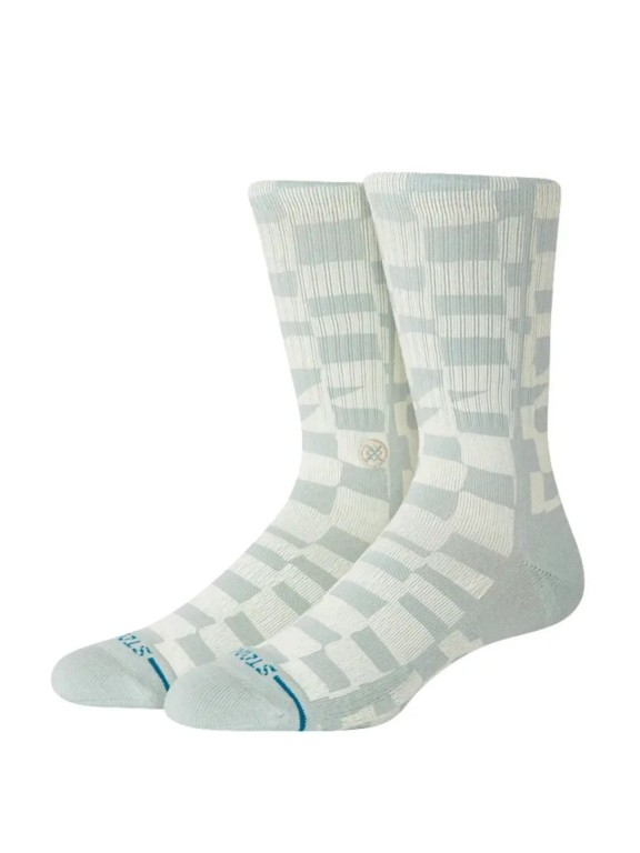 Stance Wave Check Crew Socks