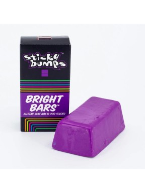 Sticky Bumps Bright Bars All-Temp Purple Wax
