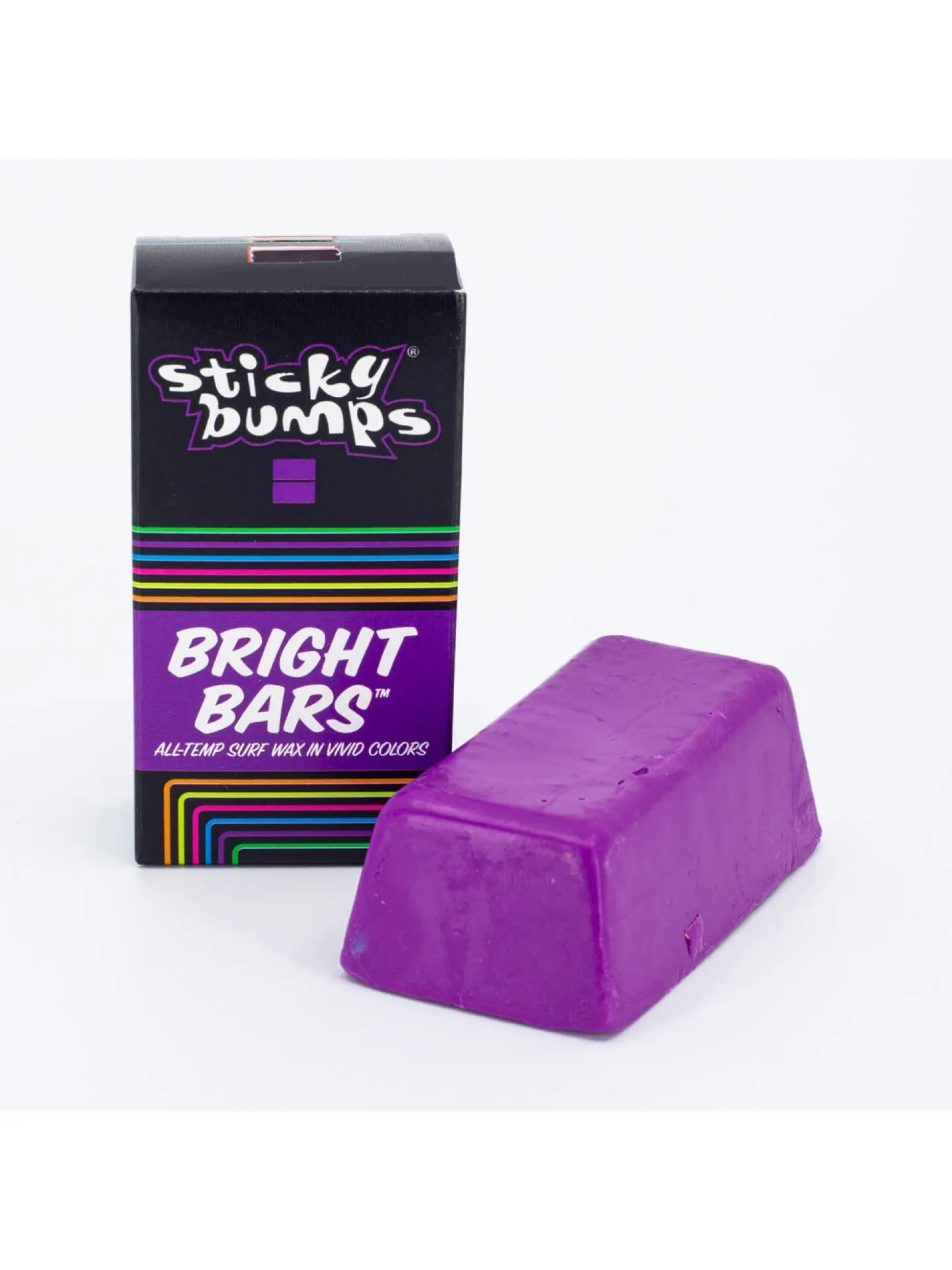 Sticky Bumps Bright Bars All-Temp Purple Wax