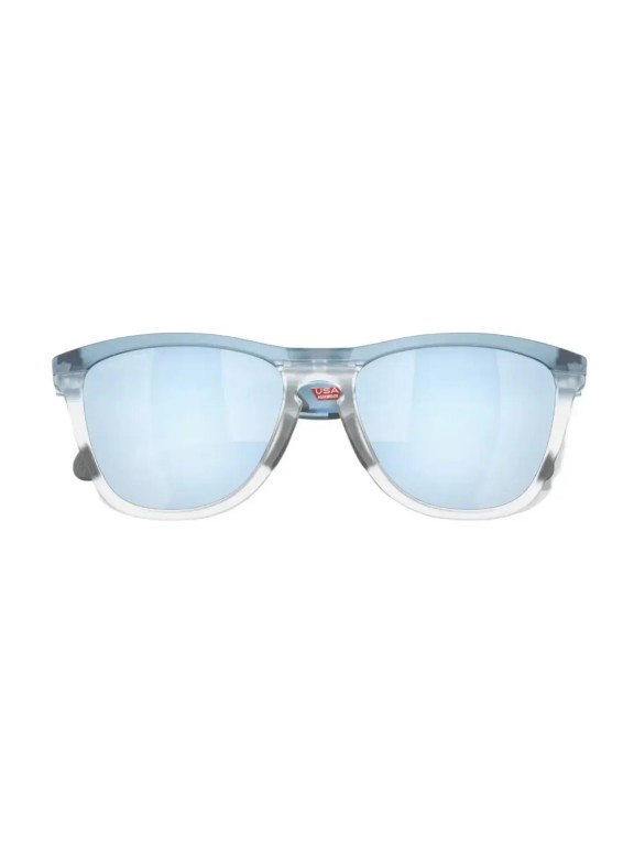 Oakley Frogskins Range Transparent Stonewash w/ Prizm Deep Water Polarized Sunglasses