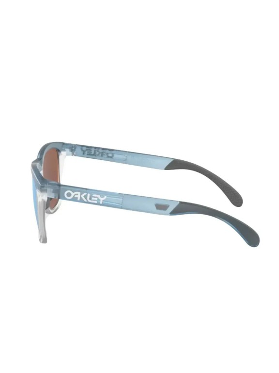 Óculos de Sol Oakley Frogskins Range Transparent Stonewash w/ Prizm Deep Water Polarized Óculos de Sol Oakley Frogskins Range Transparent Stonewash w/ Prizm Deep Water Polarized
