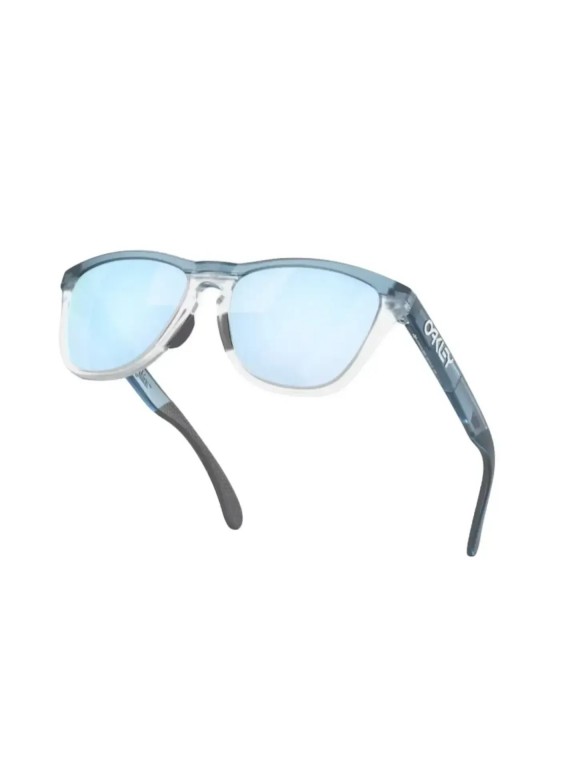 Oakley Frogskins Range Transparent Stonewash w/ Prizm Deep Water Polarized Sunglasses