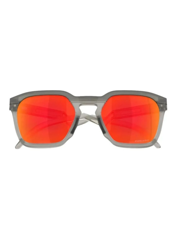 Óculos de Sol Oakley HSTN SQ Matte Grey Smoke w/ Prizm Ruby Óculos de Sol Oakley HSTN SQ Matte Grey Smoke w/ Prizm Ruby