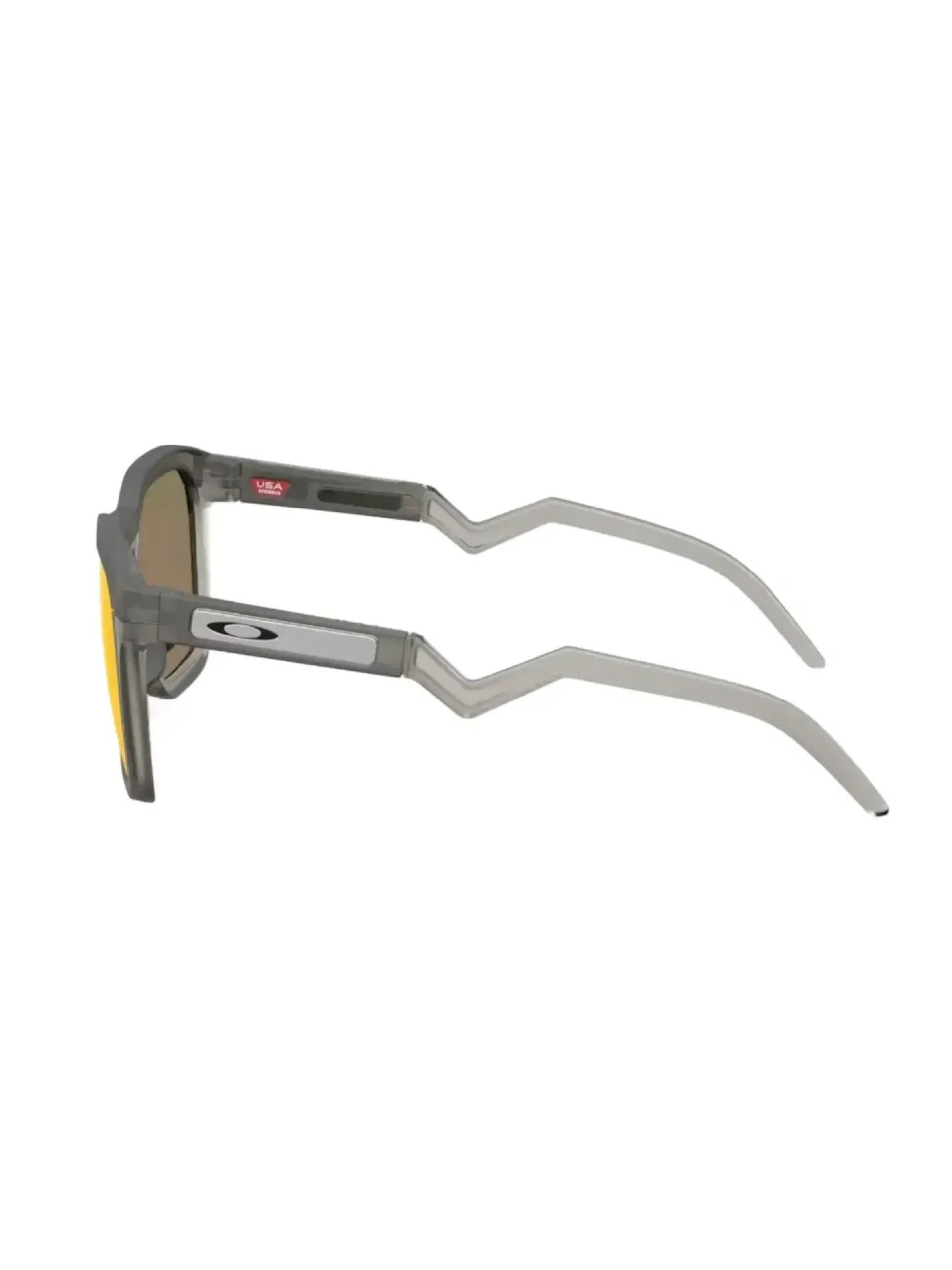 Oakley HSTN SQ Matte Grey Smoke w/ Prizm Ruby Sunglasses