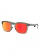 Óculos de Sol Oakley HSTN SQ Matte Grey Smoke w/ Prizm Ruby Óculos de Sol Oakley HSTN SQ Matte Grey Smoke w/ Prizm Ruby