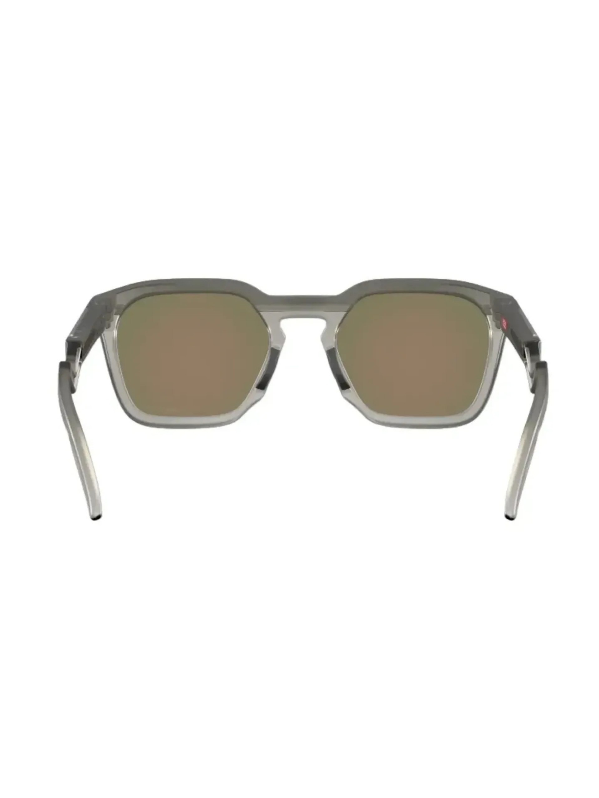 Oakley HSTN SQ Matte Grey Smoke w/ Prizm Ruby Sunglasses