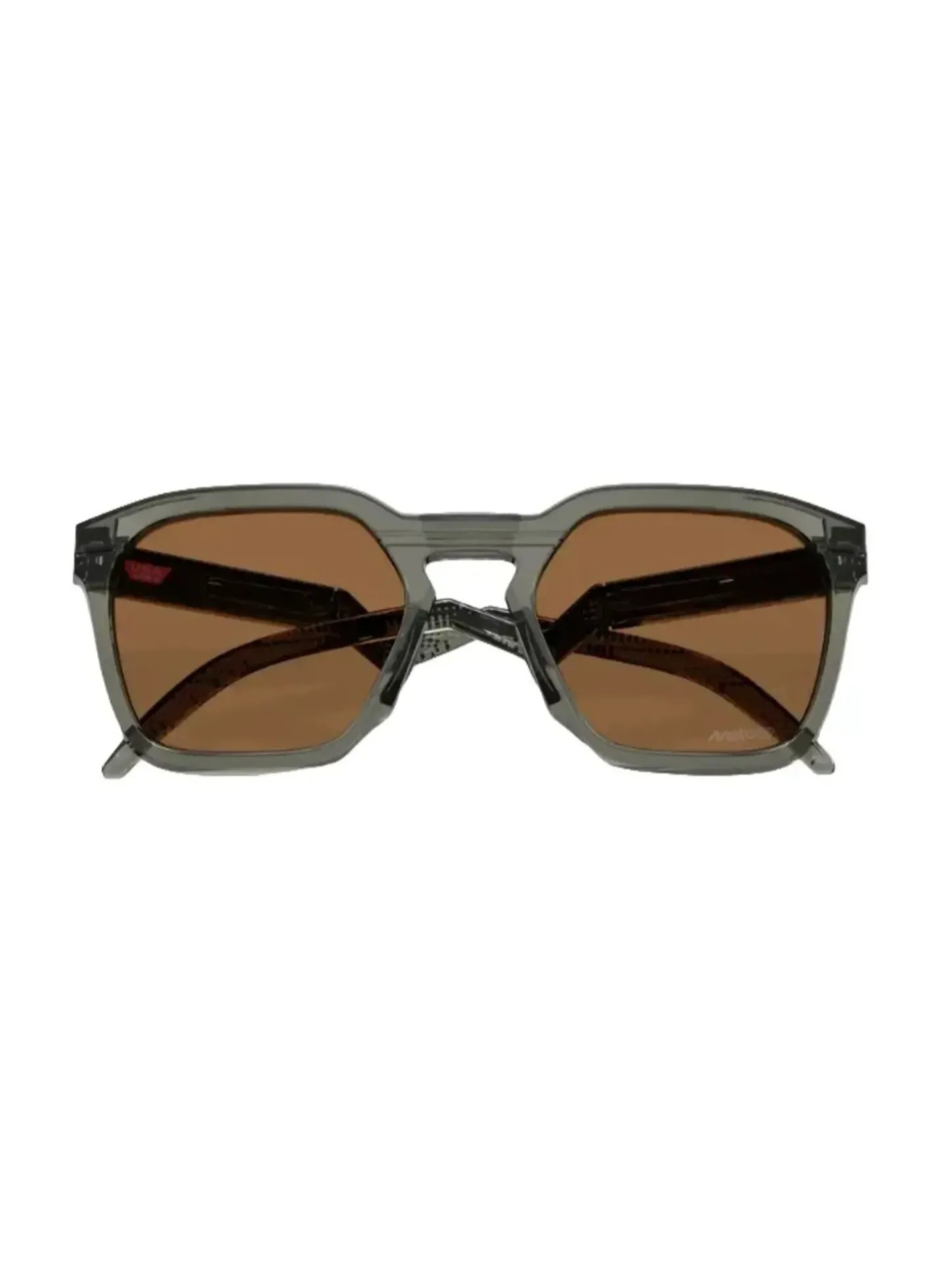 Oakley HSTN SQ Matte Grey w/ Prizm Bronze Sunglasses