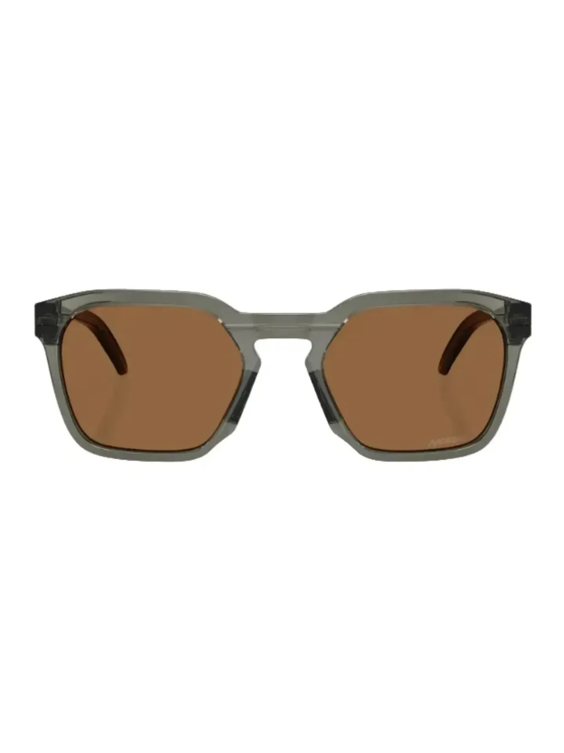 Oakley HSTN SQ Matte Grey w/ Prizm Bronze Sunglasses