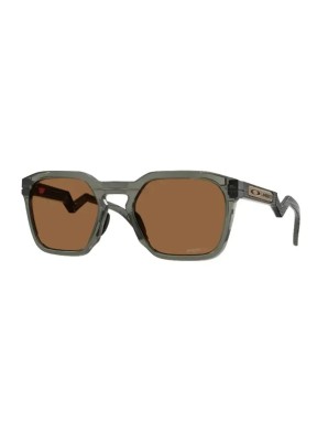 Oakley HSTN SQ Matte Grey w/ Prizm Bronze Sunglasses