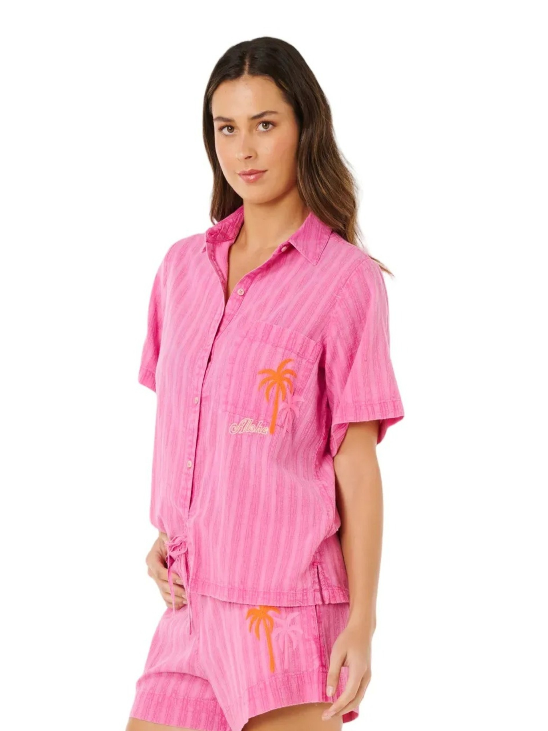Rip Curl Hotel Malibu Embroid Shirt