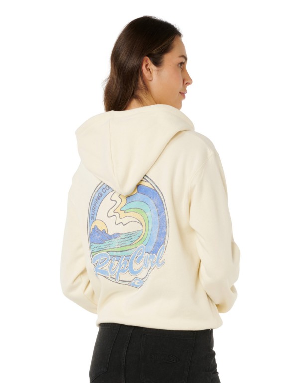 Zip Sweat Rip Curl Lay Day Relaxed