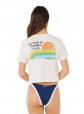 Rip Curl Surf Side Crop Tee Rip Curl Surf Side Crop Tee