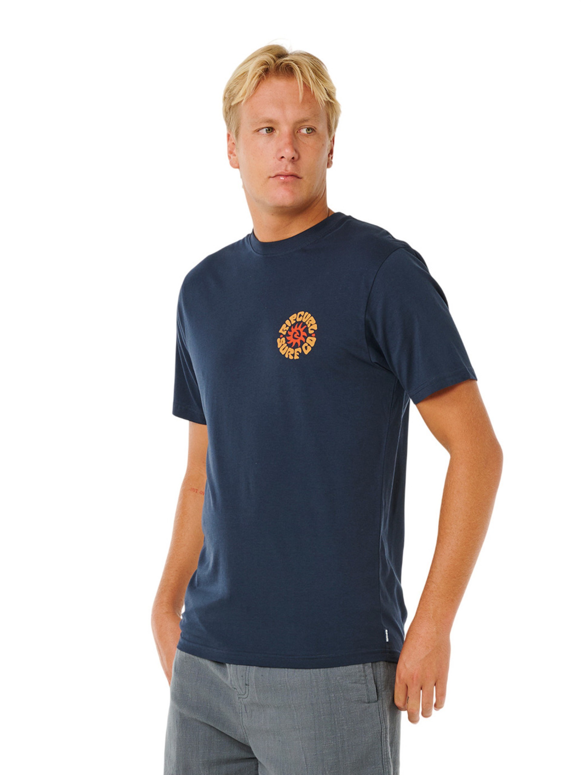 T-Shirt Rip Curl Pacific Rinse Circle S/S