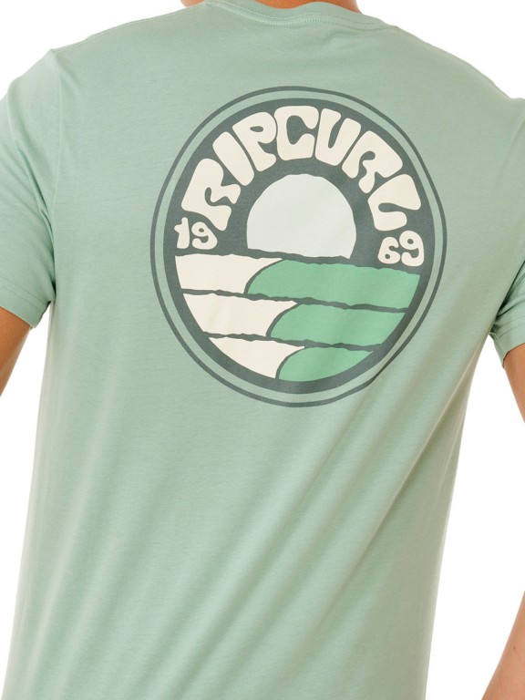 Rip Curl Pacific Rinse Stacked S/S Tee