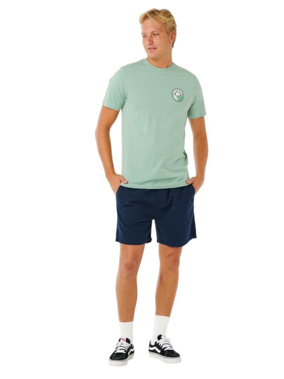 Rip Curl Pacific Rinse Stacked S/S Tee