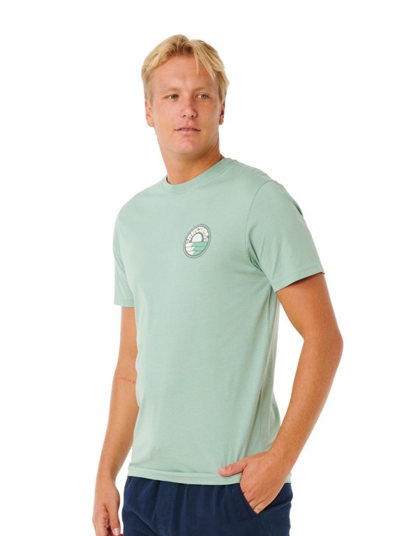 Rip Curl Pacific Rinse Stacked S/S Tee