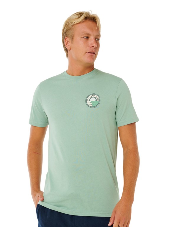 Rip Curl Pacific Rinse Stacked S/S Tee