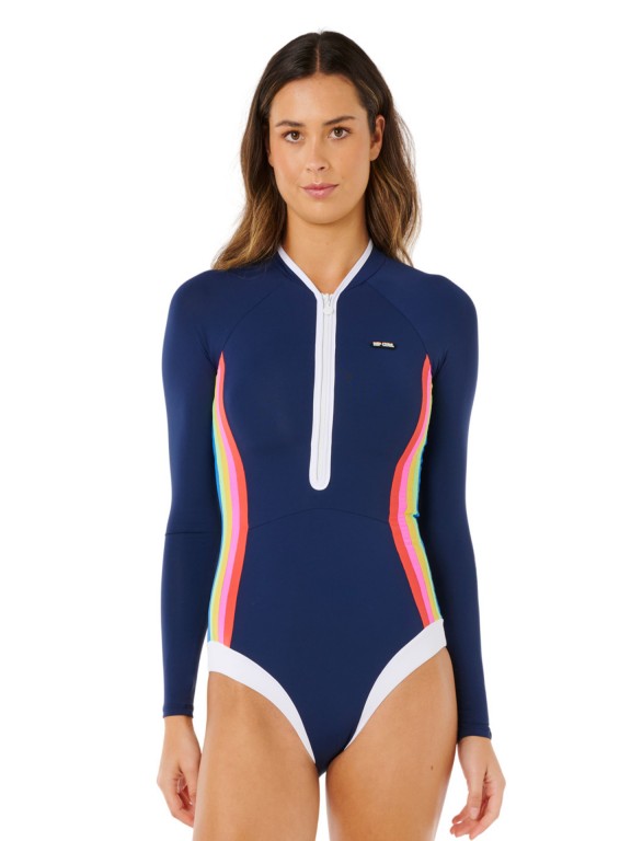 Fato de Surf Rip Curl Surf Stripe UPF Surfsuit Fato de Surf Rip Curl Surf Stripe UPF Surfsuit