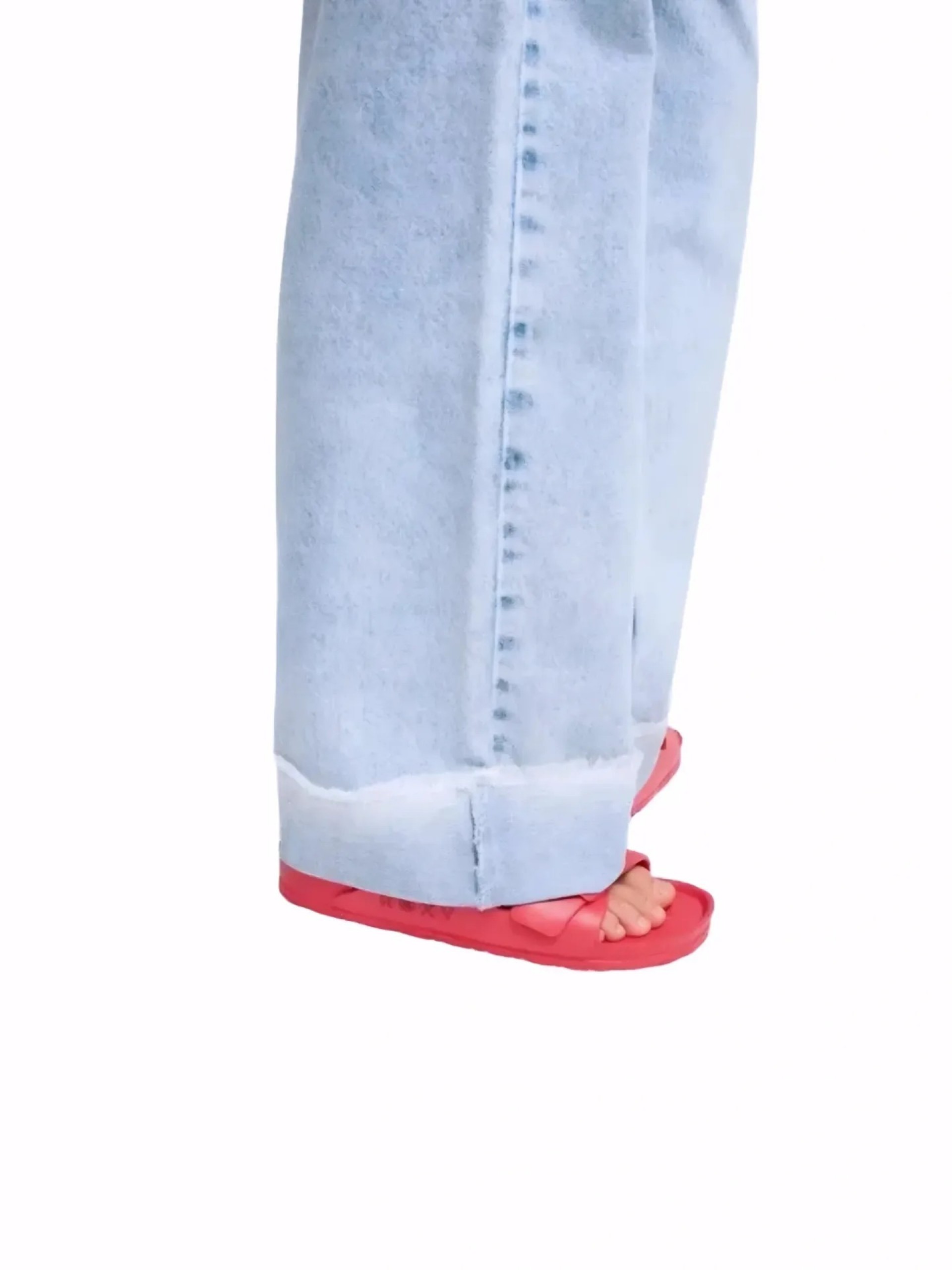 Calças Roxy Coco Low Sunbleach Denim