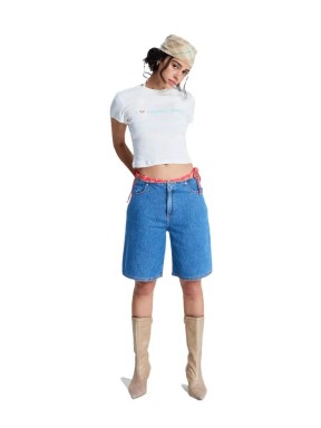 Roxy Cool Girl Longline Denim Walkshorts