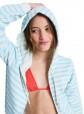 Roxy Perfect Stripe Zip Hooded Sweatshirt Roxy Perfect Stripe Zip Hooded Sweatshirt