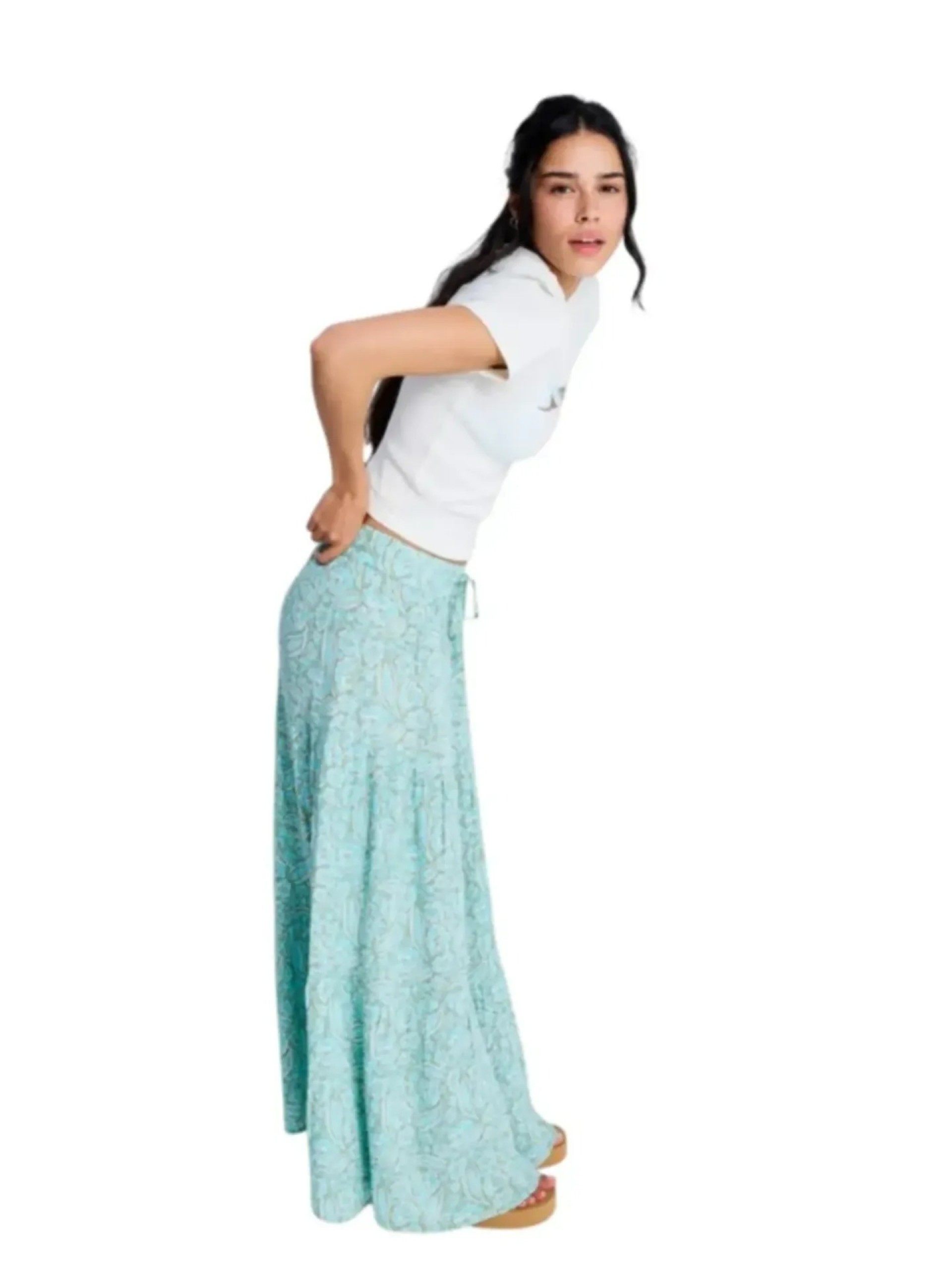 Saia Roxy After Hours Crinkle Maxi