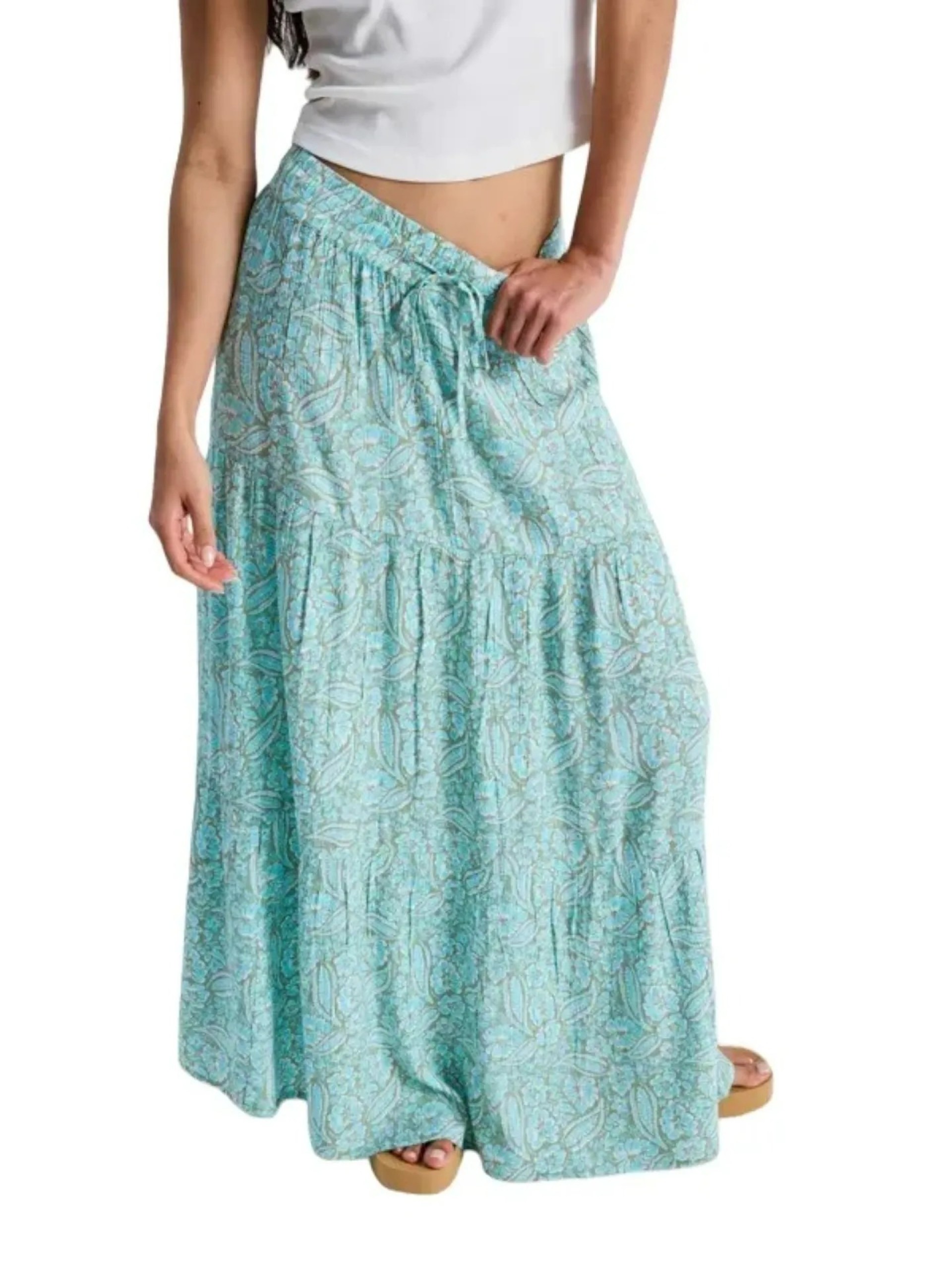 Saia Roxy After Hours Crinkle Maxi