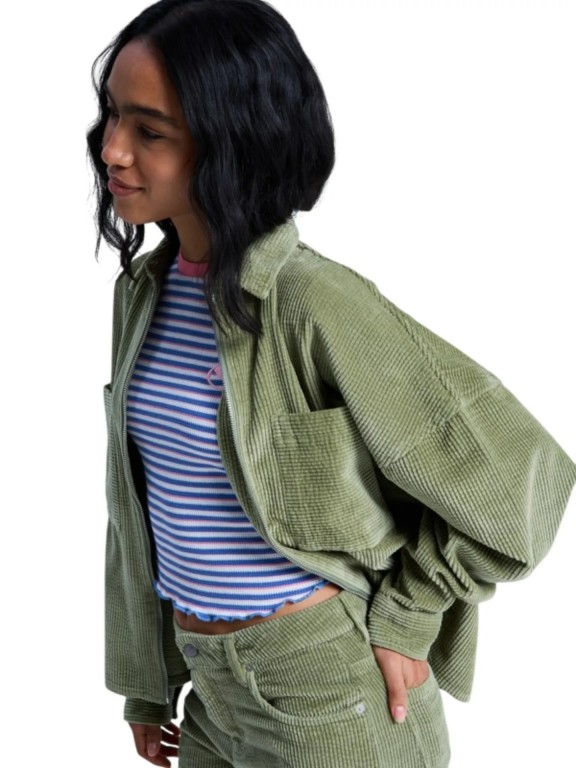 Roxy Chilled Out Washed Cord Jacket Roxy Chilled Out Washed Cord Jacket