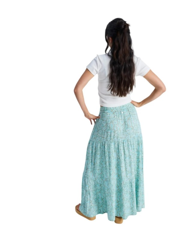 Saia Roxy After Hours Crinkle Maxi