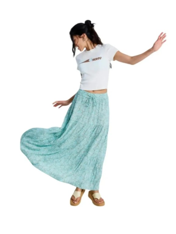 Saia Roxy After Hours Crinkle Maxi