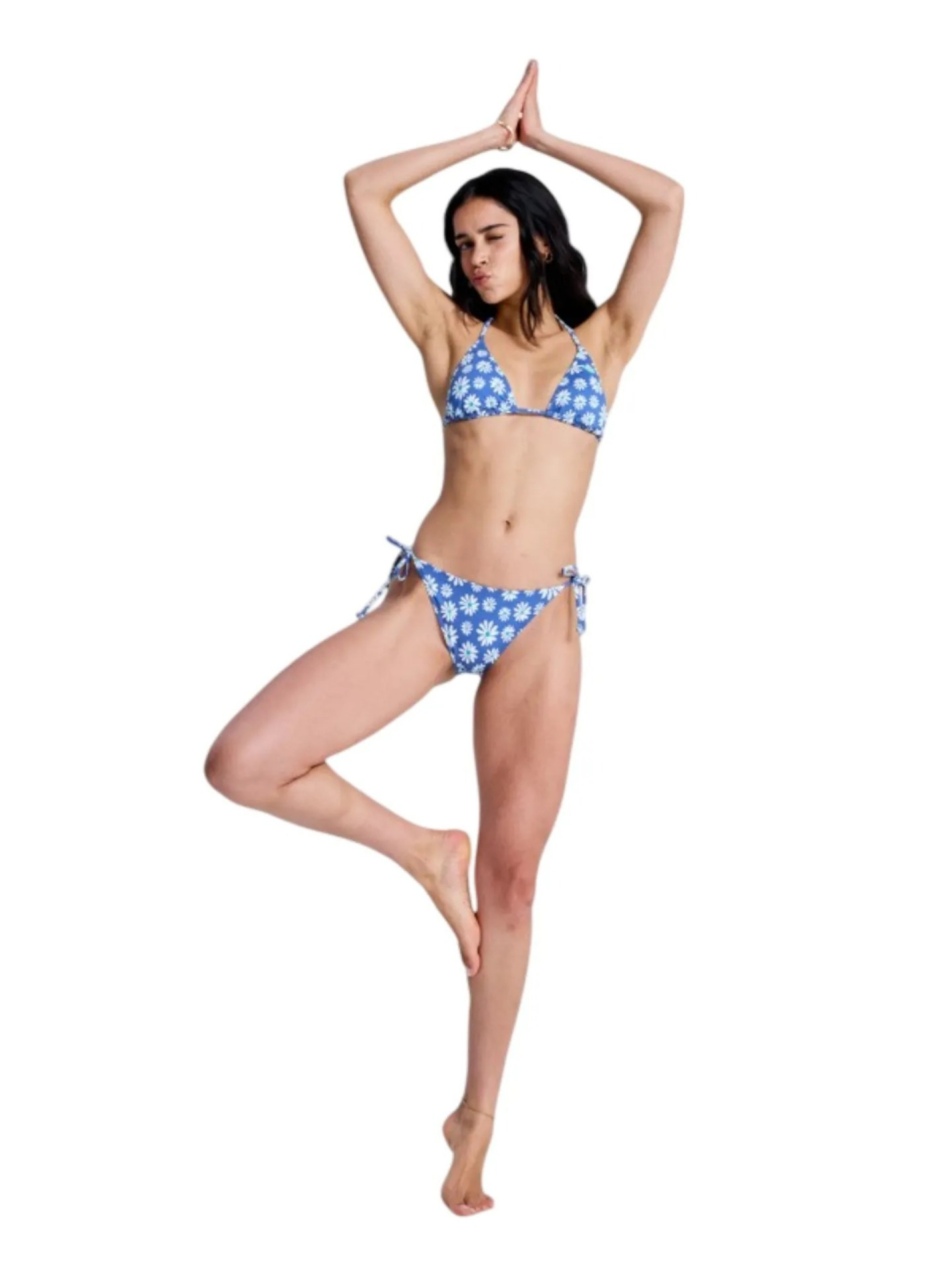 Biquíni Top Roxy Printed Essentials Tiki Tri