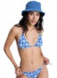 Biquíni Top Roxy Printed Essentials Tiki Tri Biquíni Top Roxy Printed Essentials Tiki Tri