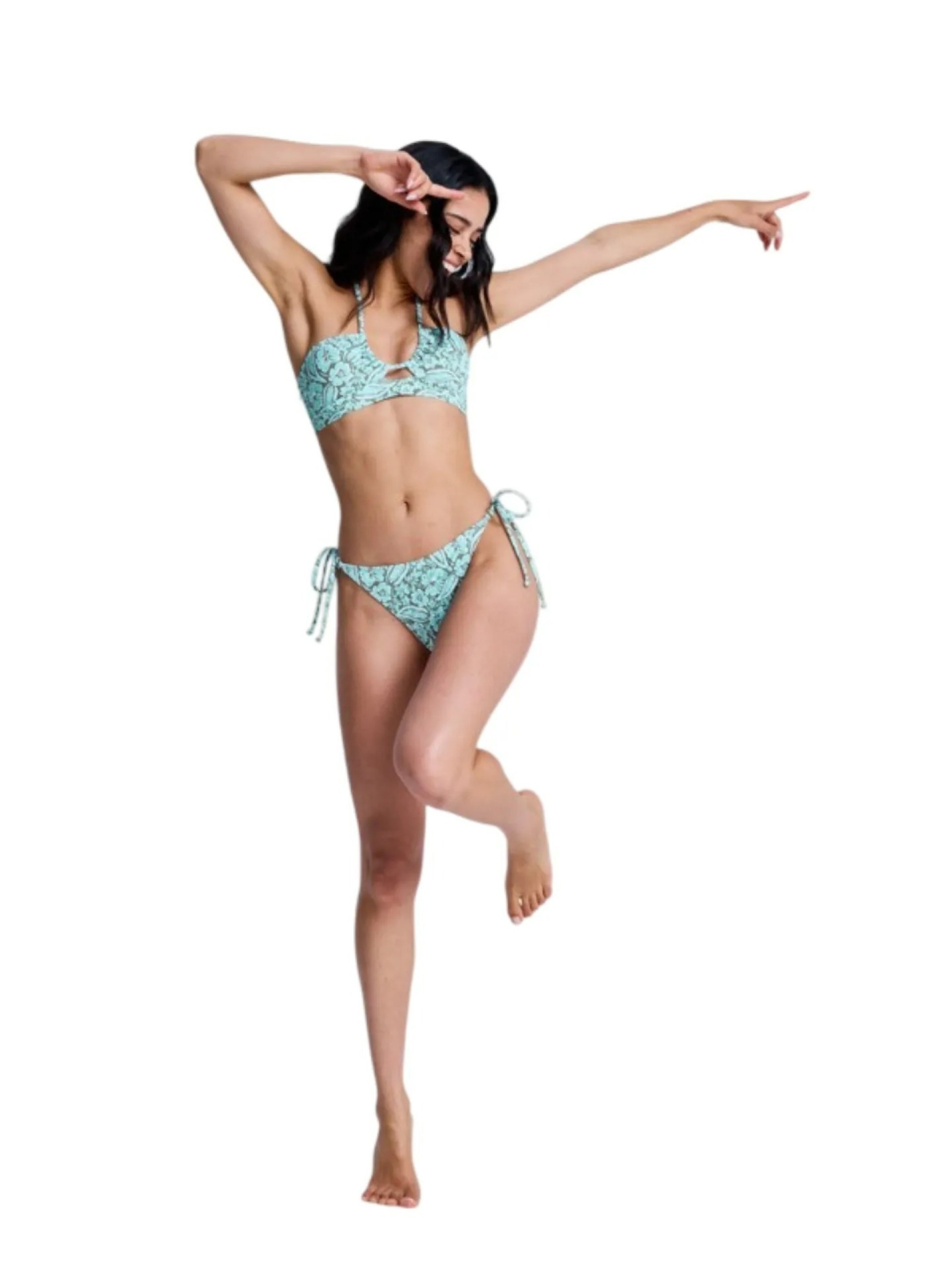 Roxy Wildside Paisley Bikini Top