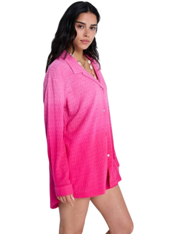 Vestido Camiseiro Roxy Ocean Gradient