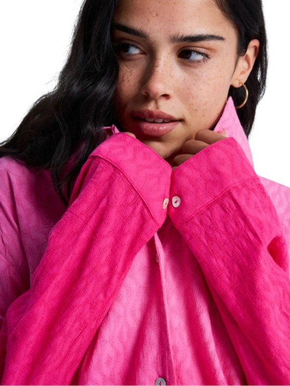 Vestido Camiseiro Roxy Ocean Gradient